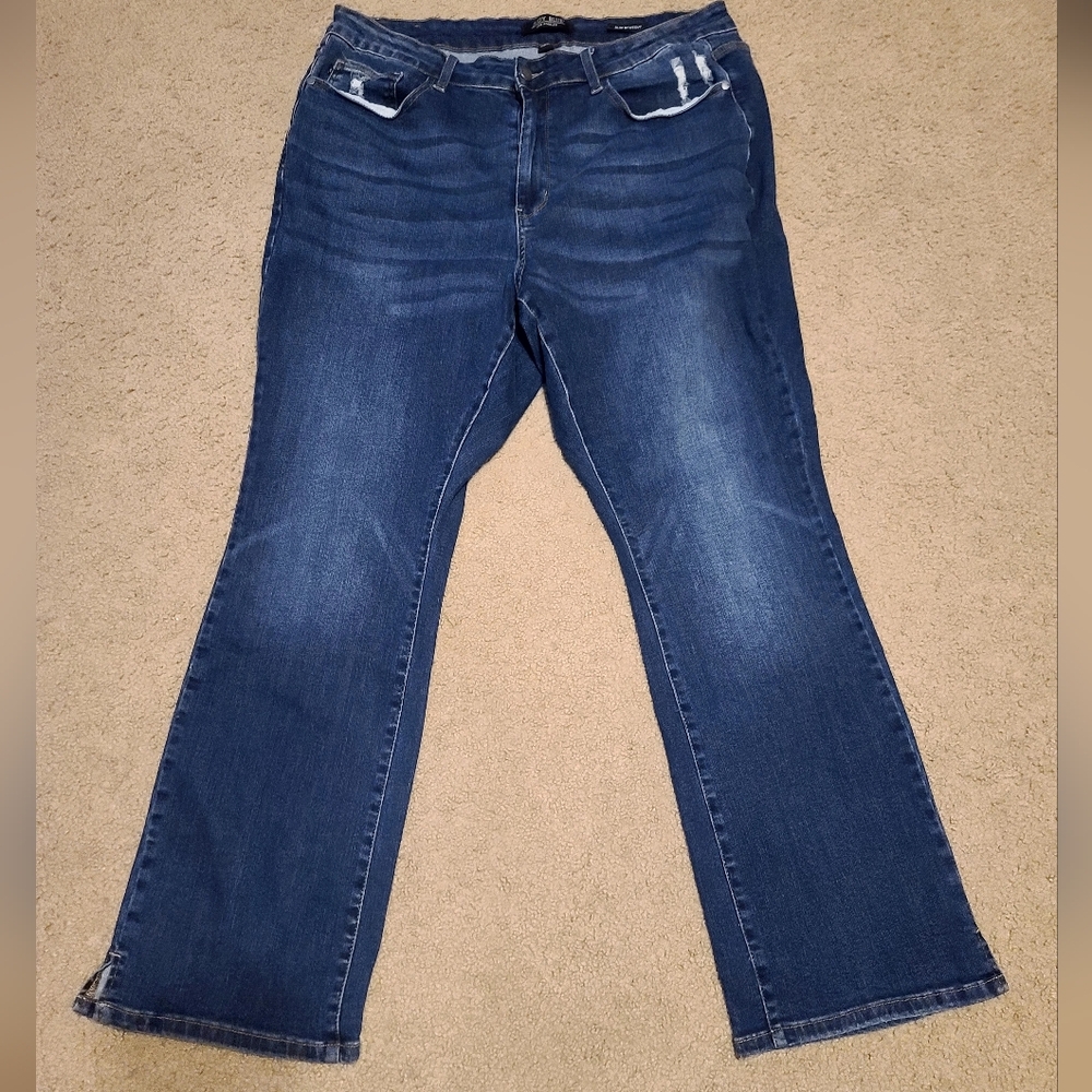 Judy Blue Dark Blue Flare Jeans